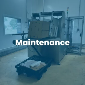 Maintenance industrielle sur machine